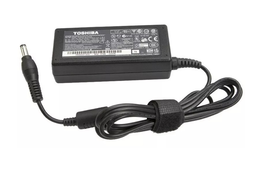 CARGADOR ORIGINAL PARA LAPTOP TOSHIBA 19V 3.42A 65W