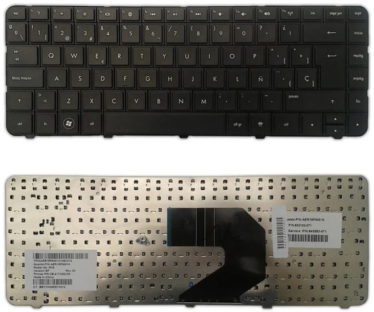 Refacción Teclado Hp 1000 2000 Compaq 435 430 630 635 650 455