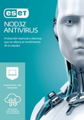 Nod 32 Antivirus ESET ESD, 1 usuario, 1 año * Activación inmediata *