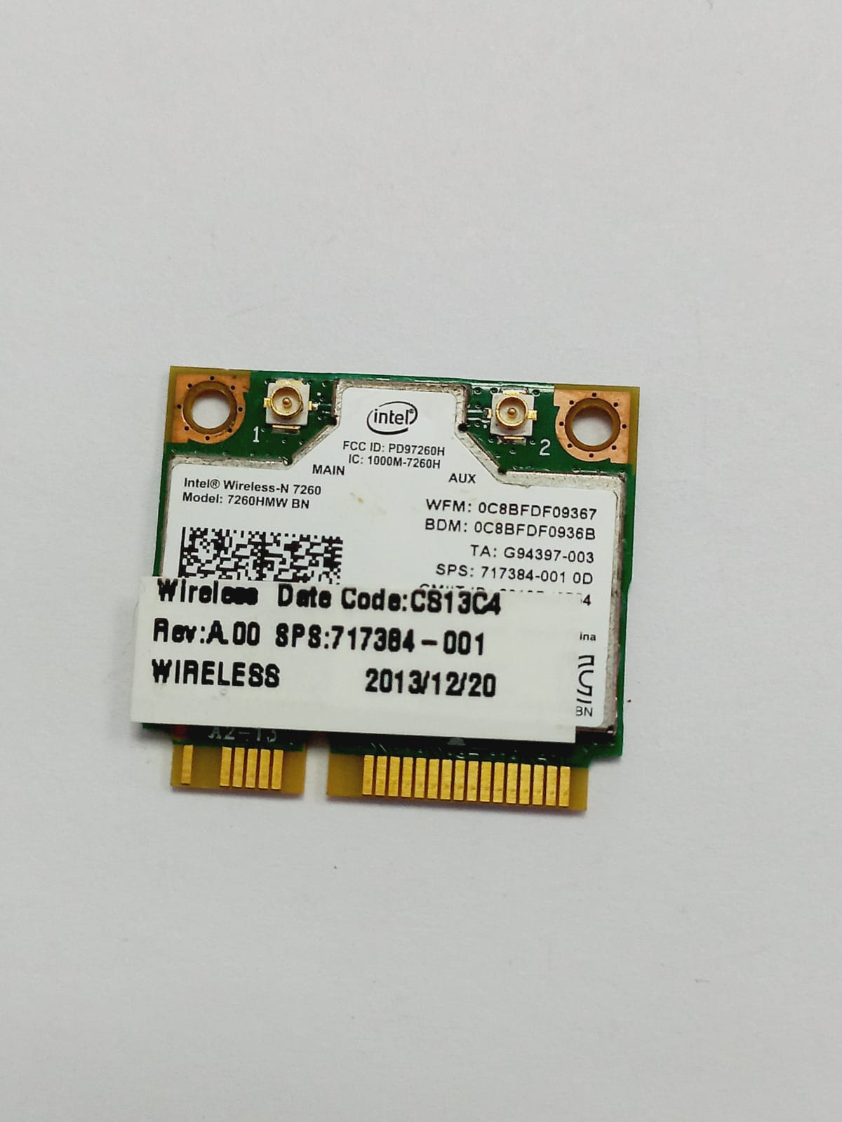 TARJETA WIFI HP 15-J  7717384-001  HPWIFI7260H