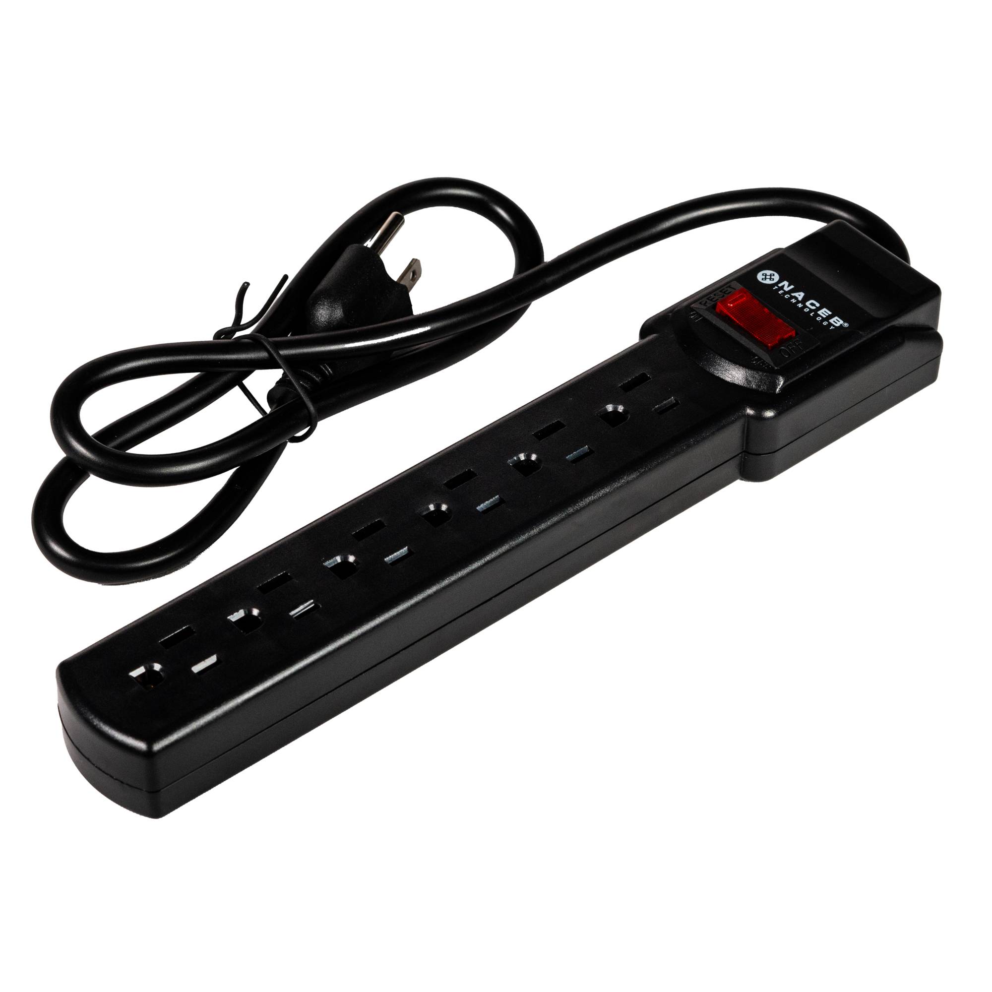 Regletas y Multicontactos Naceb Technology NA-0706